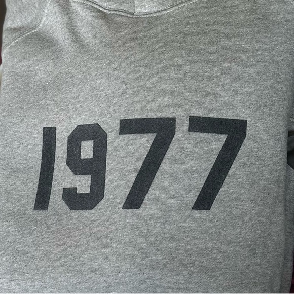 Essentials Fear of God 1977 Dark Oatmeal Hoodie XL - Picture 8 of 12